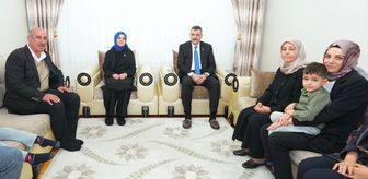 İçişleri Bakanı Çiftçi, iftarda şehit ailesi ile bir araya geldi
