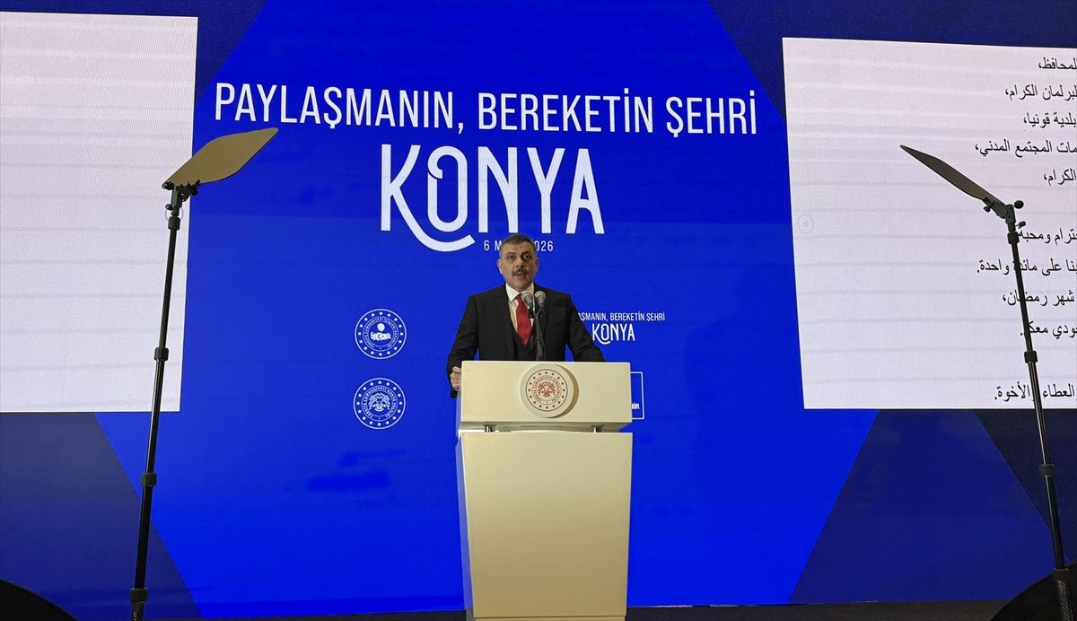 İçişleri Bakanı Çiftçi, Konya'da 'Gazze Gönül Sofrası İftarı' programında konuştu Açıklaması