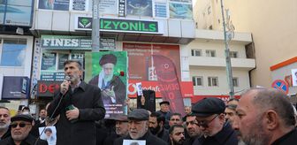 Iğdır'da ABD-İsrail'in İran'a saldırıları protesto edildi