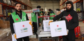İHH'nin ramazan yardımları Kilis'ten Türkiye'ye dağıtılacak