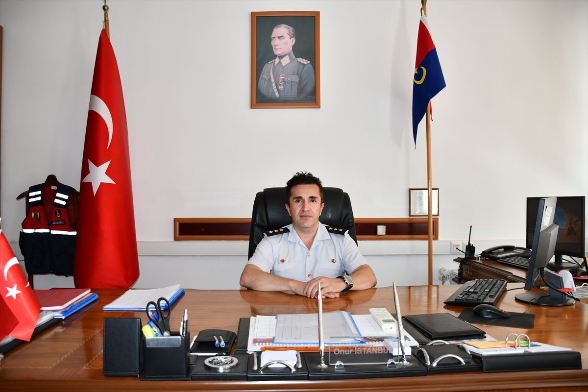 İlçe Jandarma Komutanı Binbaşı İstanbul, Vezirköprü'deki görev süresini tamamladı