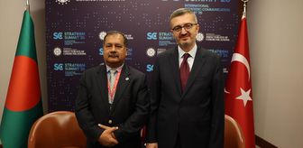 İletişim Başkanı Duran, Bangladeş Enformasyon ve Yayıncılık Bakanı Swapon'la görüştü