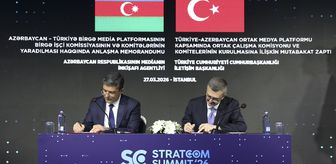 Türkiye ve Azerbaycan Ortak Medya Platformu İçin Mutabakat Zaptı İmzalandı