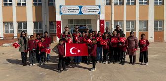 İlkokul öğrencileri jandarmaya sevgisini mektupla anlattı