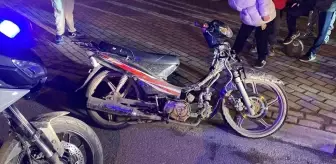 İnegöl'de 'dur' ihtarına uymayan sürücü motosikleti bırakıp kaçtı