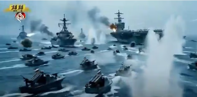 Iran's warning to the U.S.: Trump's fleet destroyed in AI video