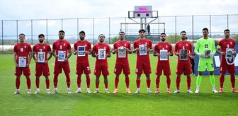 İran Milli Takımı, Kosta Rika maçı öncesi savaşta hayatını kaybeden çocukları andı