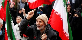 Tahran'da ABD-İsrail Protestoları