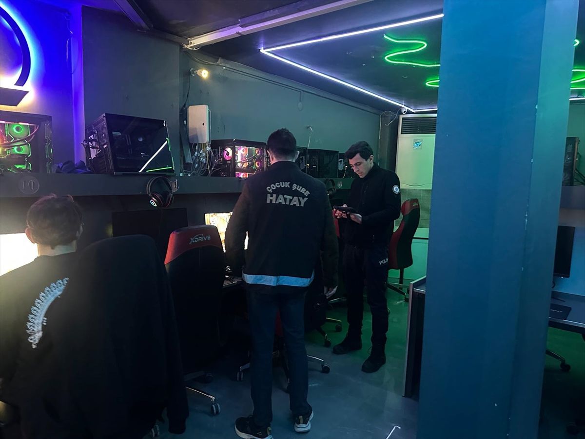 İskenderun'da okul çevrelerinde denetim yapıldı
