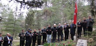 İskilip'te şehit kabirleri ziyaret edildi