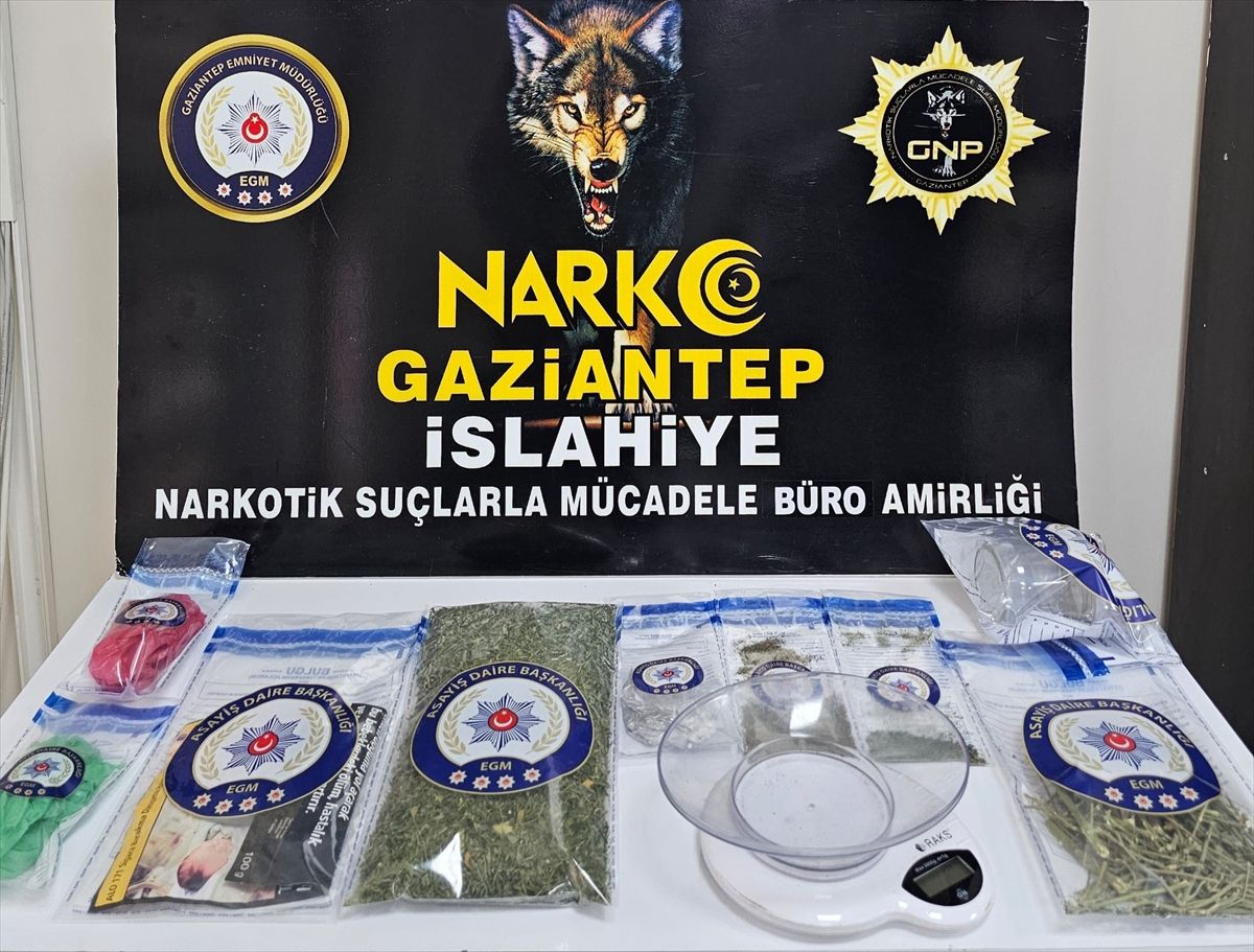 İslahiye'de uyuşturucu operasyonunda 1 şüpheli yakalandı