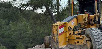 Isparta'da eşine yardım ederken lastiğin patlaması sonucu uçuruma savrulan kadın öldü
