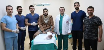 Isparta'da trafik kazasında yaralanan kişinin kopan bacağı yerine dikildi