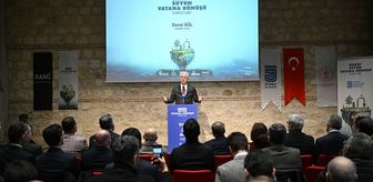 İstanbul'da 'Uluslararası Suyun Vatana Dönüşü Sempozyumu' gerçekleştirildi