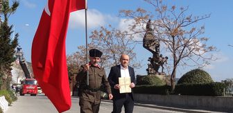 İstanbul'dan Çanakkale'ye yürüyen gazi torunu 'şehitler diyarına' ulaştı