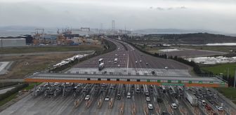 İstanbul-İzmir Otoyolu ile Osmangazi Köprüsü'nde bayram yoğunluğu başladı