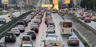 İstanbul'da Trafik Yoğunluğu Yüzde 90