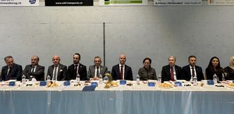 İsviçre'de Uluslararası Demokratlar Birliği iftar programı düzenledi