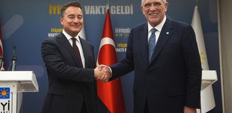 İYİ Parti Genel Başkanı Dervişoğlu, DEVA Partisi Genel Başkanı Babacan ile görüştü