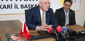 İYİ Parti Genel Başkanı Dervişoğlu, Hakkari'de partililerle buluştu Açıklaması