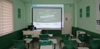 İzmir'de çocuk ve gençlik kapalı ceza infaz kurumunda 'Yeşilay Kulüp Odası' açıldı