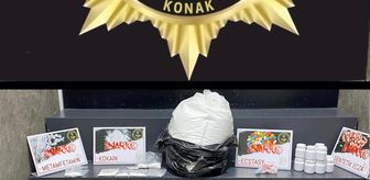 İzmir'de evinde uyuşturucu bulunan zanlı tutuklandı