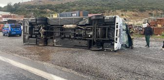Midibüs Devrildi, 4 Sporcu Yaralandı