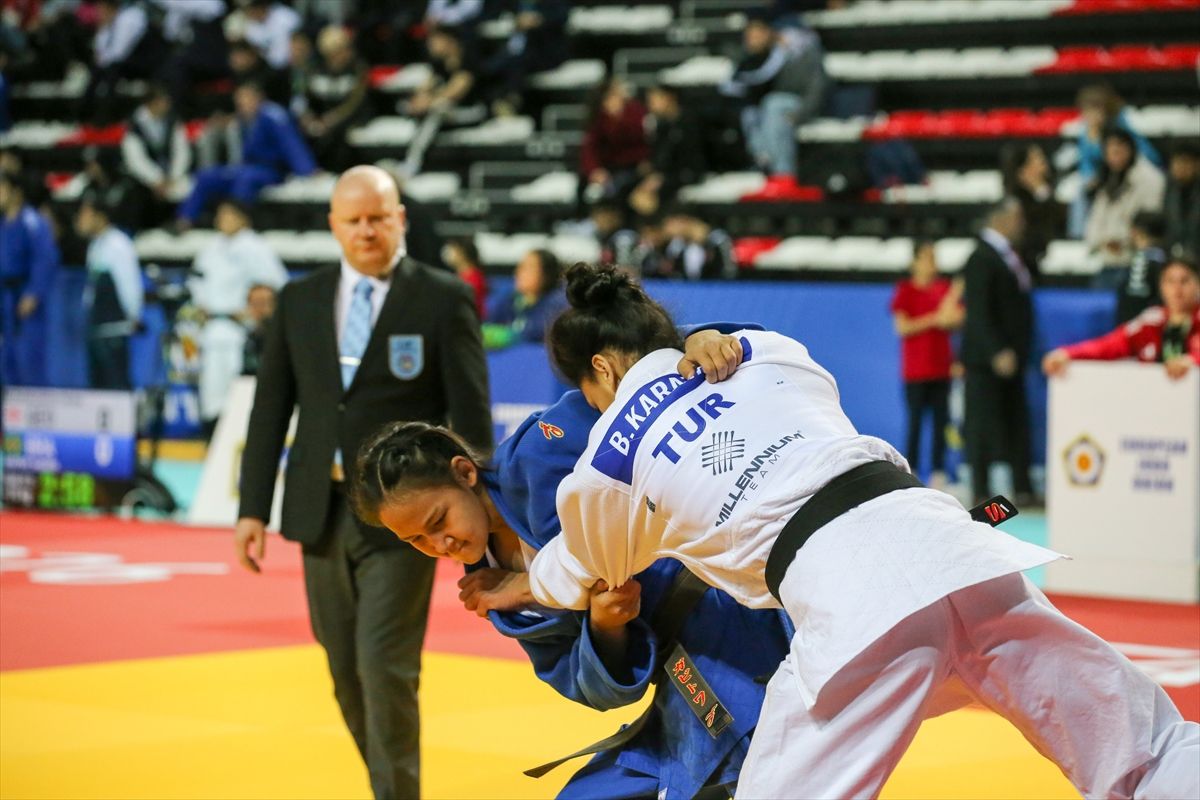 Judoda Ümitler Avrupa Kupası, Antalya'da sona erdi