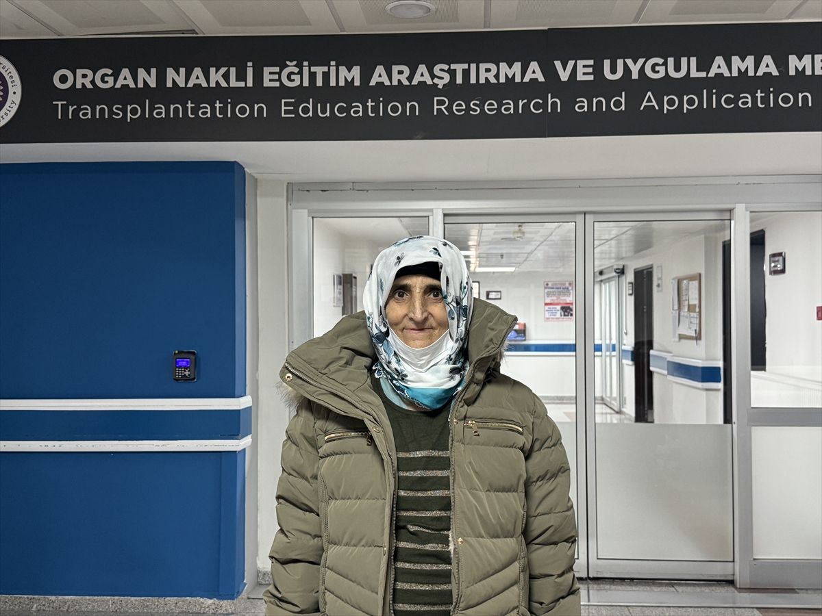Kadavradan yapılan nakil engelli ailesine bakan kadına çifte bayram yaşattı