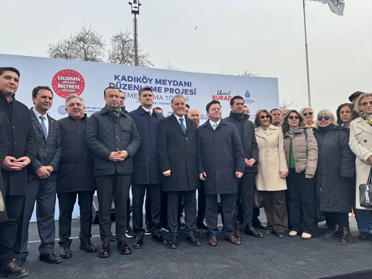 Kadıköy Meydanı Düzenleme Projesi'nin temeli atıldı
