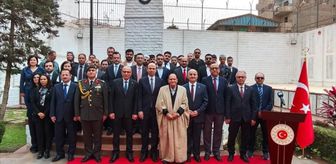 Kahire'de 18 Mart Şehitleri Anma Günü ve Çanakkale Deniz Zaferi dolayısıyla tören düzenlendi