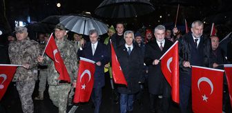 Kahramanmaraş'ın düşman işgalinden kurtuluşunun 106. yılında fener alayı düzenlendi