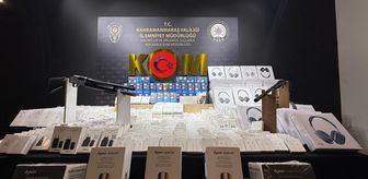 Kahramanmaraş'ta kaçakçılık operasyonunda 2 zanlı gözaltına alındı