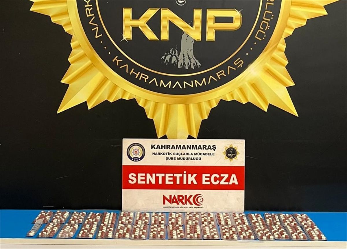 Kahramanmaraş'ta uyuşturucu operasyonunda 2 zanlı tutuklandı