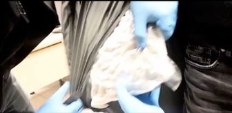 Kapıkule'de 2 kişinin montunda 12 kilogram uyuşturucu çıktı