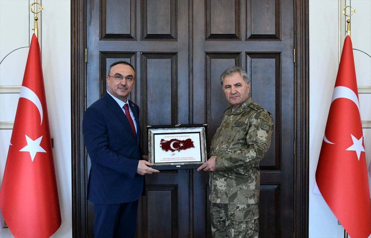 Kara Kuvvetleri Komutanı Orgeneral Tokel'den Tekirdağ Valisi Soytürk'e ziyaret