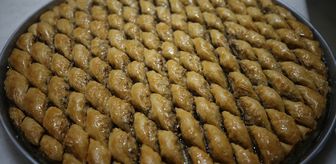 Karabük'te bayram sofraları için baklava ve su böreği hazırlanıyor