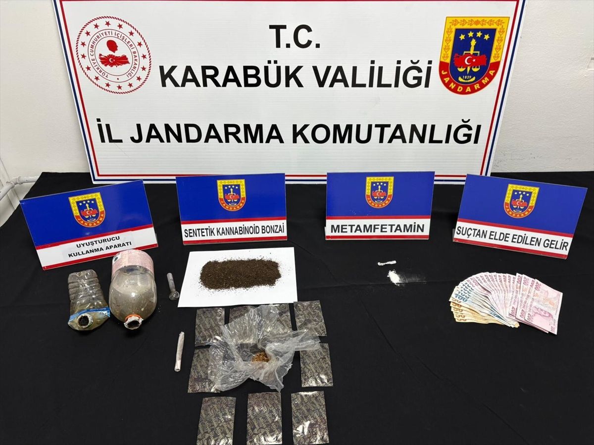 Karabük'te kaçak kazı ve uyuşturucu operasyonlarında 11 şüpheli gözaltına alındı