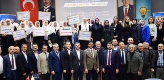Karabük'te kadınlar Mihalgazi Belediye Başkanı Güneş'e yöresel kıyafetleriyle destek verdi