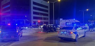 Karaman'da polisten kaçan şüphelilerin karıştığı trafik kazasında 3 kişi yaralandı