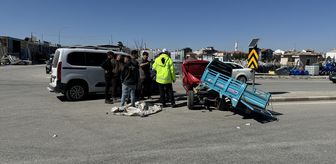 Karaman'da trafik kazasında 1 kişi ağır yaralandı
