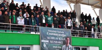 Kars 36 Spor futbolcusu Kubilay Kaan Kundakçı'yı andı