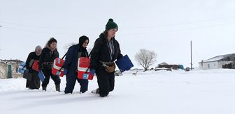 Kars'ta Kadın Veterinerlerin Fedakarlığı