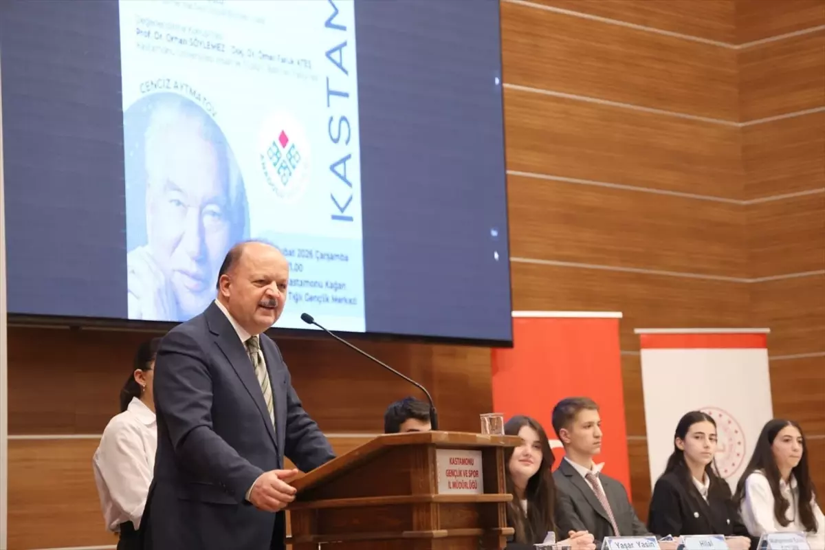 Kastamonu'da 'Anadolu Mektebi Cengiz Aytmatov İl Paneli' düzenlendi
