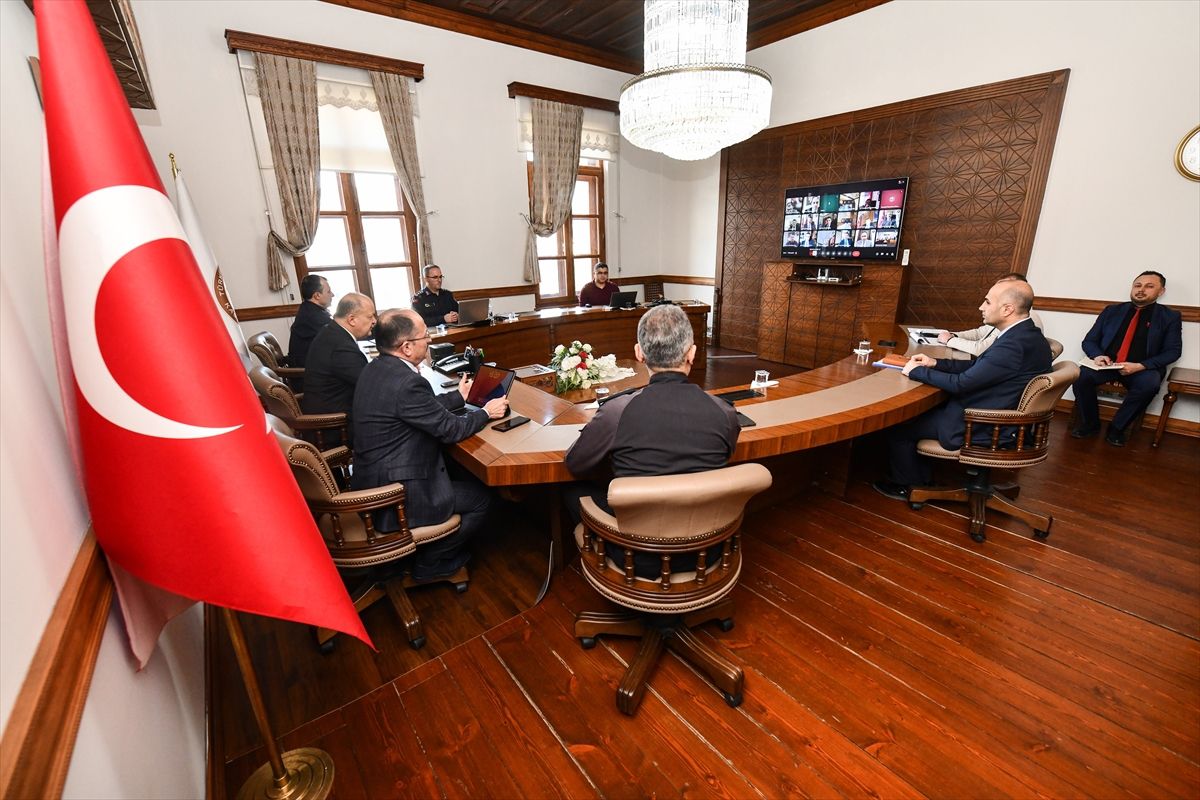 Kastamonu'da güvenlik ve asayiş toplantısı yapıldı