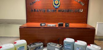 Kastamonu'da iş makinesinin mazotunu ve parçalarını çalan 2 zanlı yakalandı