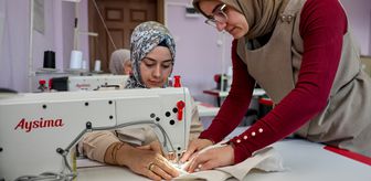 Kastamonu'da kursiyer kadınlar hem çevreye hem aile ekonomisine katkı sağlıyor
