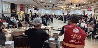 Kastamonu Vakıflar Bölge Müdürlüğü iftar sofrasıyla asırlık geleneğini yaşatıyor