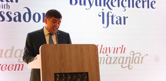 Katar'daki büyükelçiler Türkiye'nin Doha Büyükelçiliği iftarında buluştu