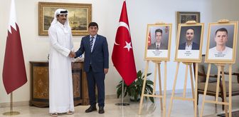 Katar Emiri, Türkiye'nin Doha Büyükelçiliğine taziye ziyaretinde bulundu